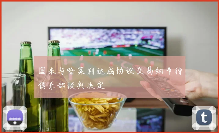 国米与哈莱利达成协议交易细节待俱乐部谈判决定